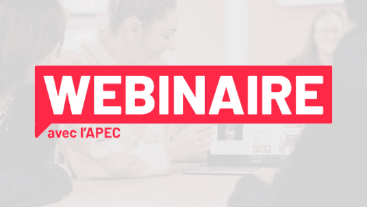 Webinaire APEC : Reconversion, comment faire ? 